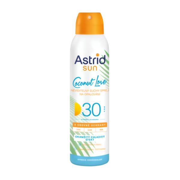 Astrid SUN Neviditelný suchý sprej na opalování SPF 30