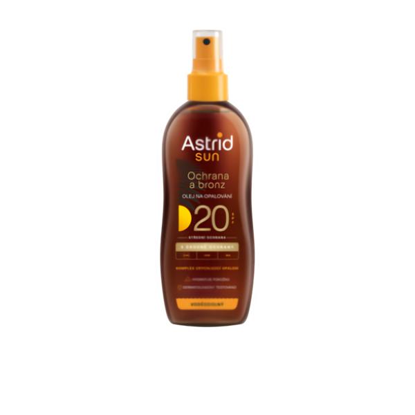 Astrid SUN Olej na opalování SPF 20