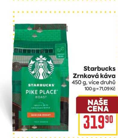Starbucks Zrnková káva 450 g