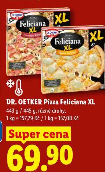 DR. OETKER Pizza Feliciana XL, 443 g/445 g  