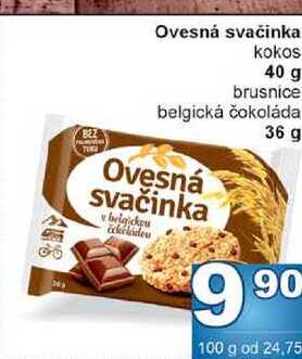 Ovesná svačinka kokos 40 g 