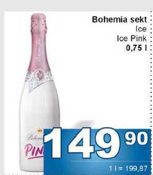 Bohemia sekt Ice Ice Pink 0,75l