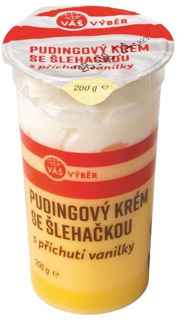 VÁŠ VÝBĚR Pudingový krém se šlehačkou, 200 g