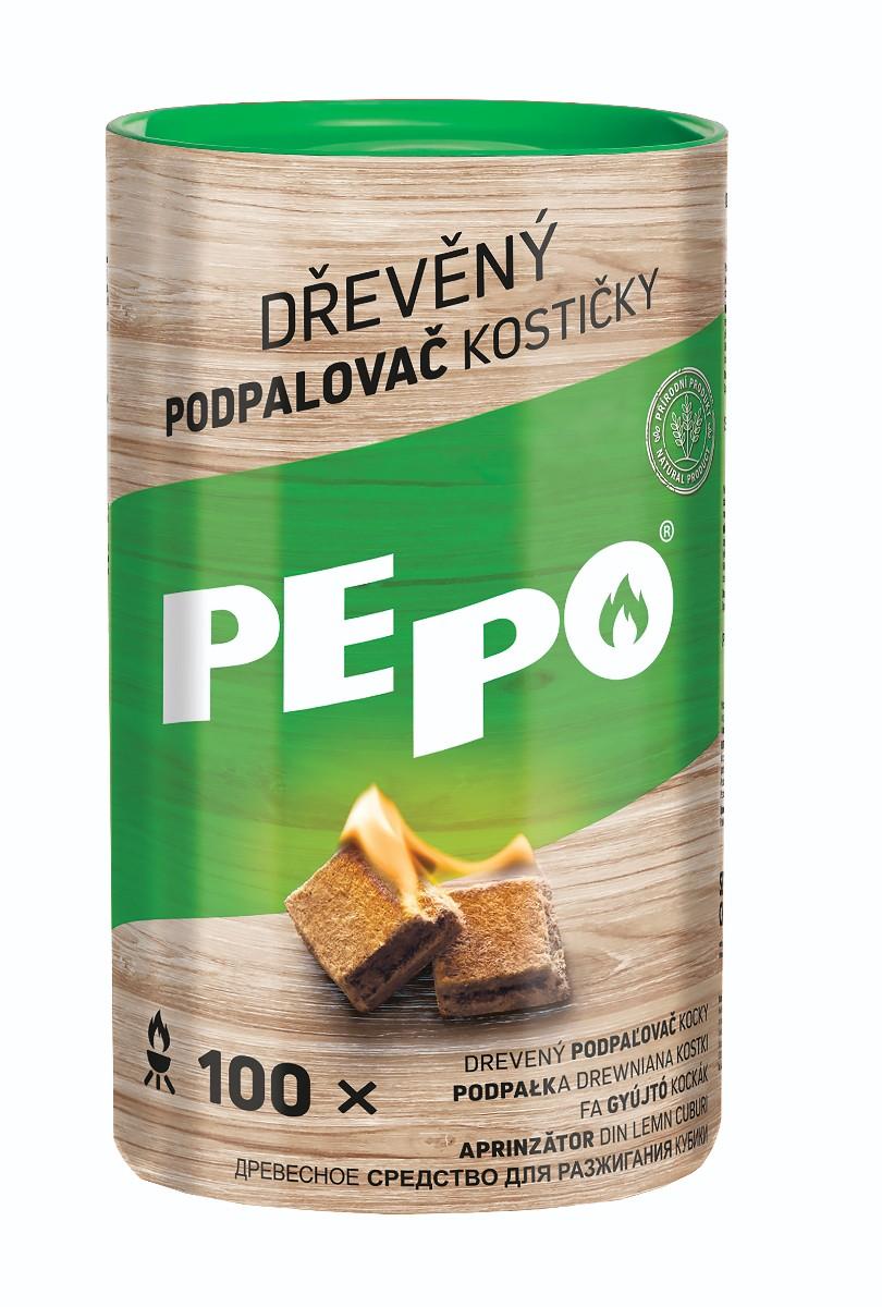 Pe-Po dřevěný podpalovač, 1 KS