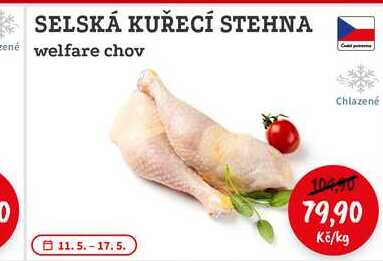 SELSKÁ KUŘECÍ STEHNA 1kg 