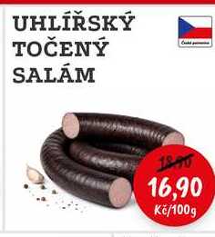 UHLÍŘSKÝ TOČENÝ SALÁM 100g 