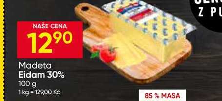 Madeta Eidam 30% 100 g 