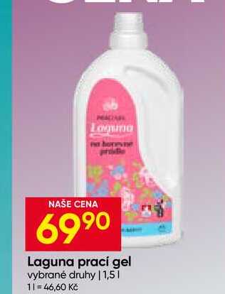 Laguna prací gel vybrané druhy 1,5l