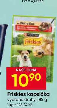 Friskies kapsička vybrané druhy 85 g