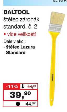 BALTOOL štětec zárohák standard, č. 2 Barvy a laky drogerie 