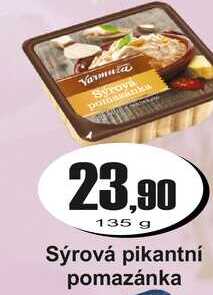 Sýrová pikantní pomazánka 135 g