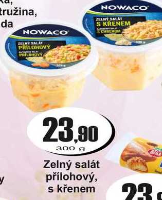 Zelný salát přílohový, s křenem 300 g