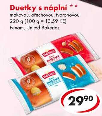 Duetky s náplní, 220 g