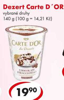 Dezert Carte D'OR, 140 g   
