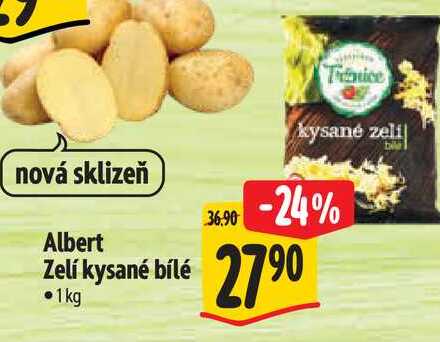  Albert Zelí kysané bílé  1kg 