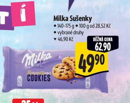   Milka Sušenky 140-175 g 