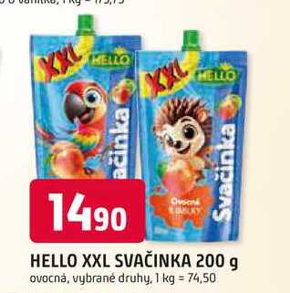 HELLO XXL SVAČINKA 200 g 