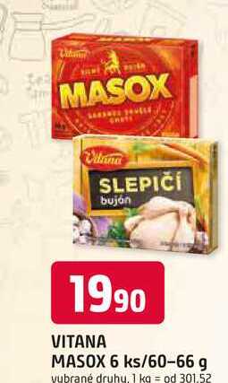 VITANA MASOX 6 ks/60-66 g