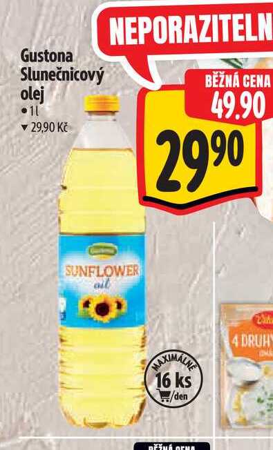 Gustona Slunečnicový olej 11  