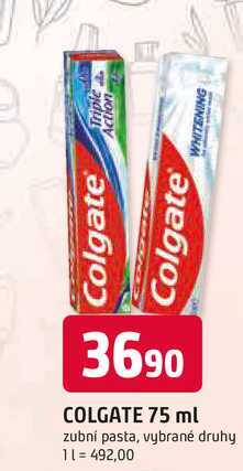 COLGATE 75 ml zubní pasta, vybrané druhy Trefa