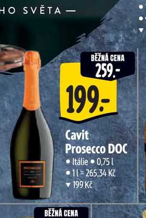  Cavit Prosecco DOC  0,75 l