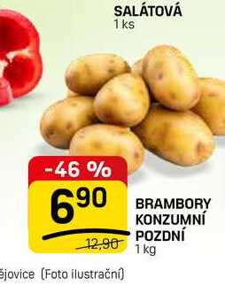 BRAMBORY KONZUMNÍ POZDNÍ 1kg 
