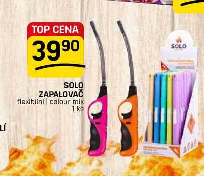 SOLO ZAPALOVAČ flexibilní | colour mix 1 ks 