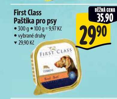 First Class Paštika pro psy 300 g  