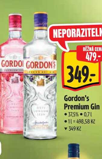  Gordon's Premium Gin 37,5% 0,71 