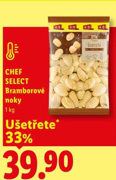 CHEF SELECT Bramborové noky, 1 kg