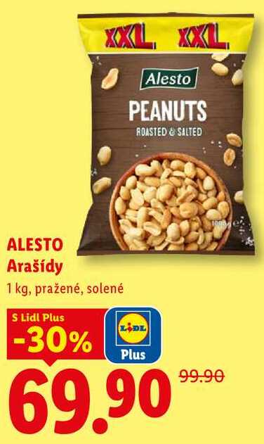 ALESTO Arašídy, 1 kg