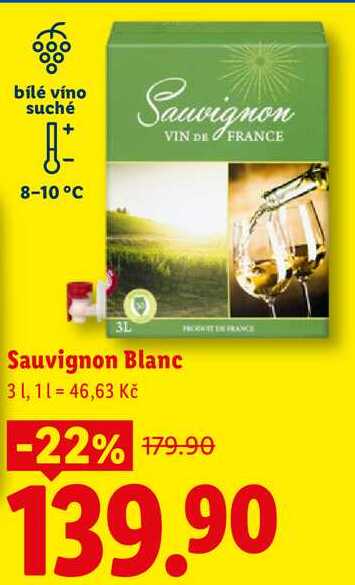 Sauvignon Blanc, 3 l