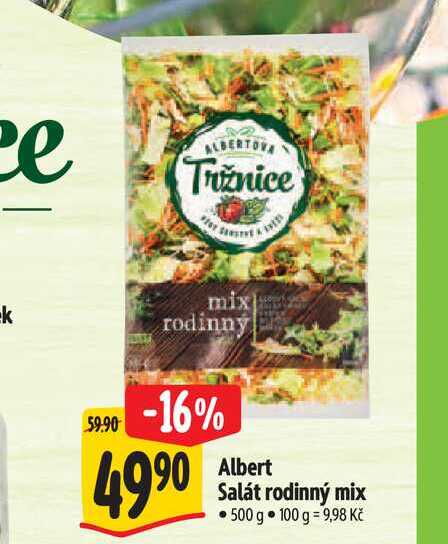   Albert Salát rodinný mix 500 g 