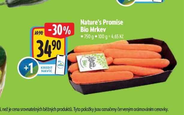 Nature's Promise Bio Mrkev 750 g 