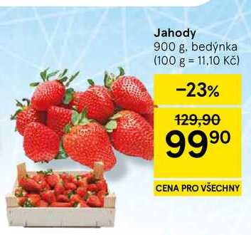 Jahody, 900 g, bedýnka 
