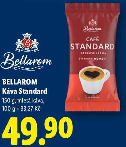 BELLAROM Káva Standard, 150 g