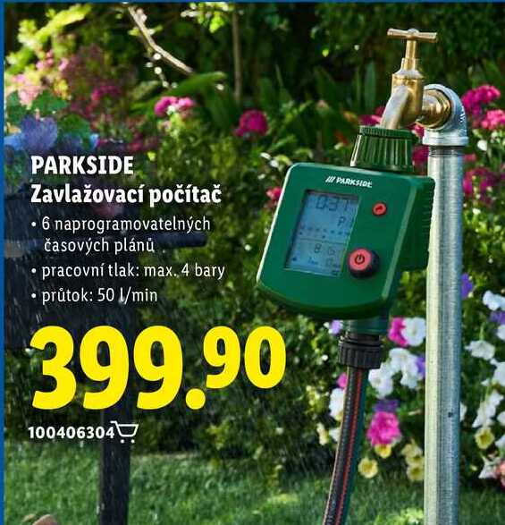 PARKSIDE Zavlažovací počítač