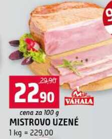 MISTROVO UZENÉ 100g