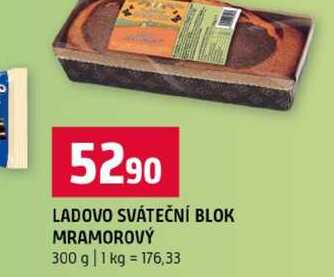 LADOVO SVÁTEČNÍ BLOK MRAMOROVÝ 300 g