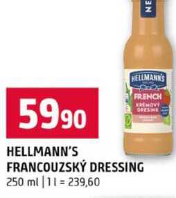 HELLMANN'S FRANCOUZSKÝ DRESSING 250 ml 