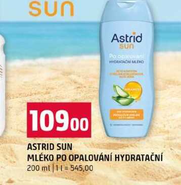 ASTRID SUN MLÉKO PO OPALOVÁNÍ HYDRATAČNÍ 200 ml Terno