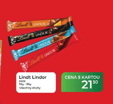 Lindt Lindor Stick 35g -30 g