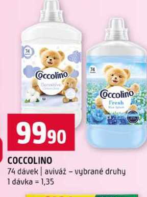 COCCOLINO 74 dávek aviváž vybrané druhy Terno