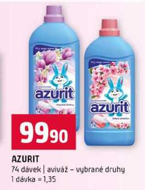 AZURIT 74 dávek aviváž vybrané druhy Terno
