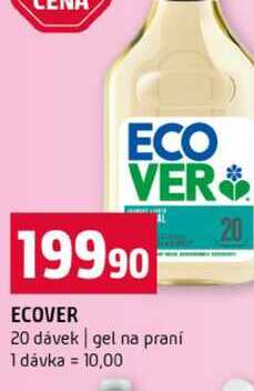 ECOVER 20 dávek gel na praní