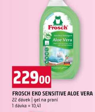 FROSCH EKO SENSITIVE ALOE VERA 22 dávek gel na praní Terno
