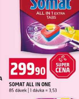 SOMAT ALL IN ONE 85 dávek 1 dávka Terno