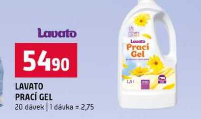 LAVATO PRACÍ GEL 20 dávek Terno