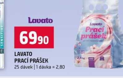 LAVATO PRACÍ PRÁŠEK 25 dávek Terno