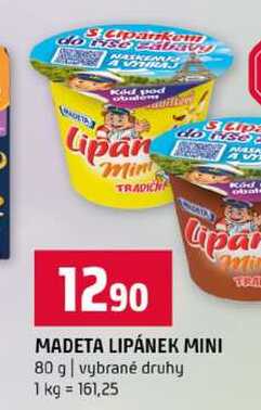 MADETA LIPÁNEK MINI 80 g vybrané druhy